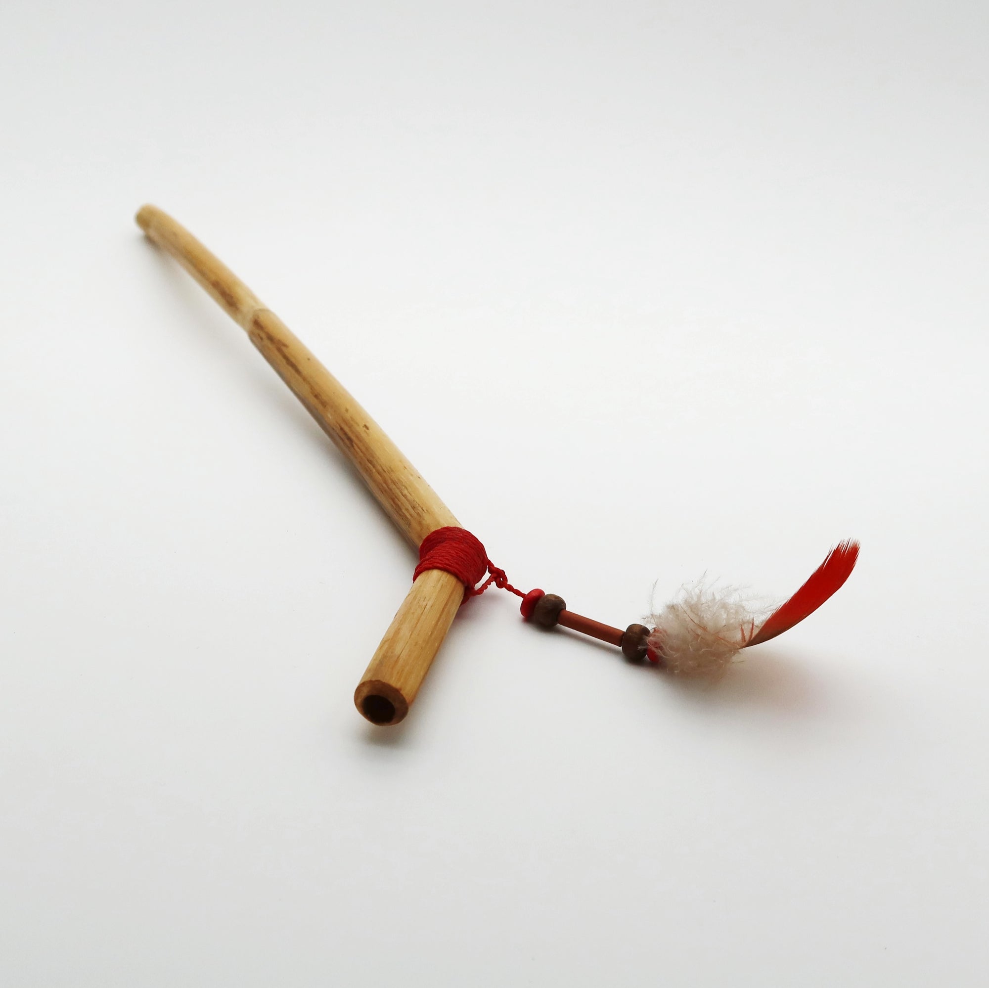 Bamboo Red Feather Tepi