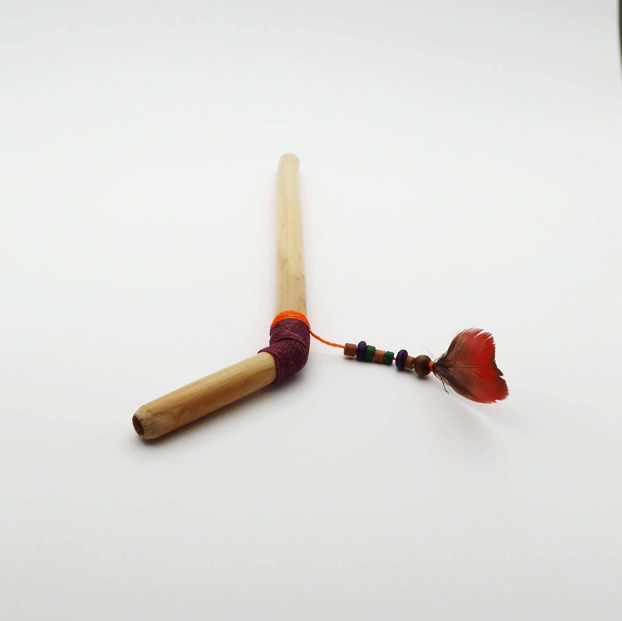 Burgundy Fire Bamboo Tepi